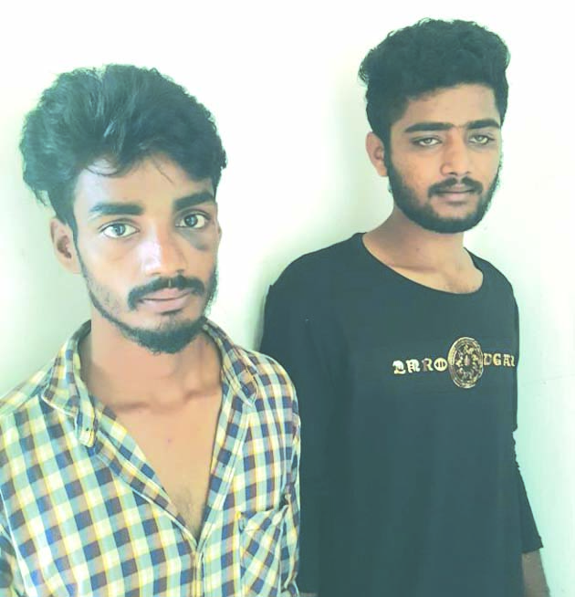 ಗಾಂಜಾ ಮಾರಾಟ: ಇಬ್ಬರು ಆರೋಪಿಗಳ ಬಂಧನ